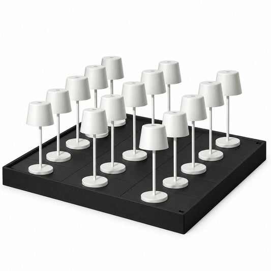 15x KELLY MINI WHITE + PLATEAU DE CHARGEMENT