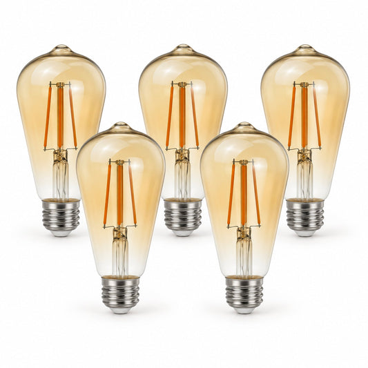 5x PEAR BULB