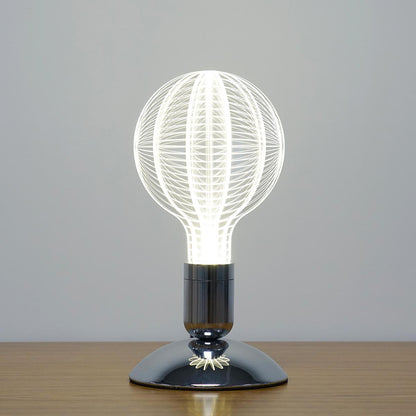 Ampoule LED plexiglass transparent E27 blanc chaud BIG GALAXY H21cm - REDDECO.com