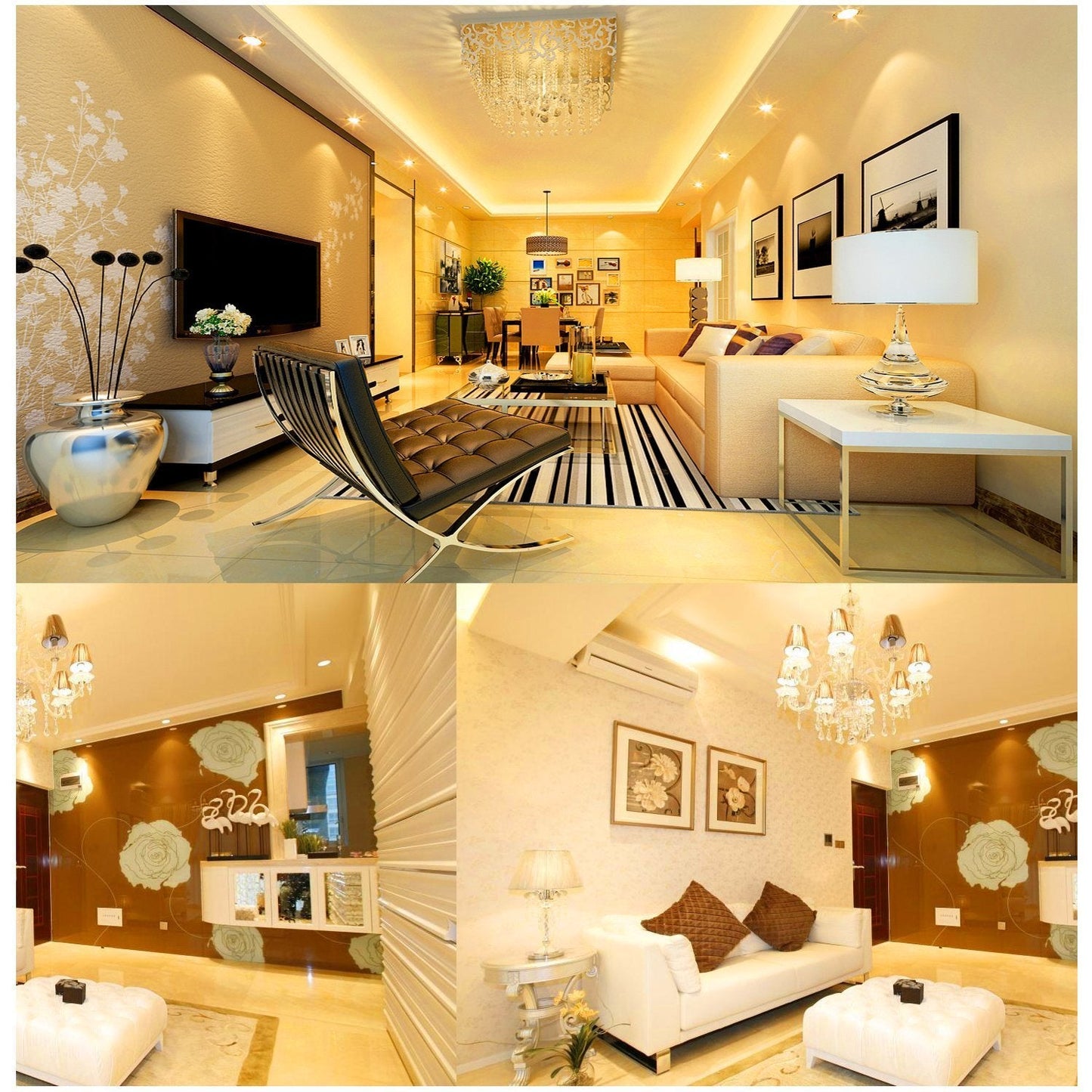 Ampoule filament LED E27 blanc chaud PLUTON E14 T25 4W H9cm - REDDECO.com