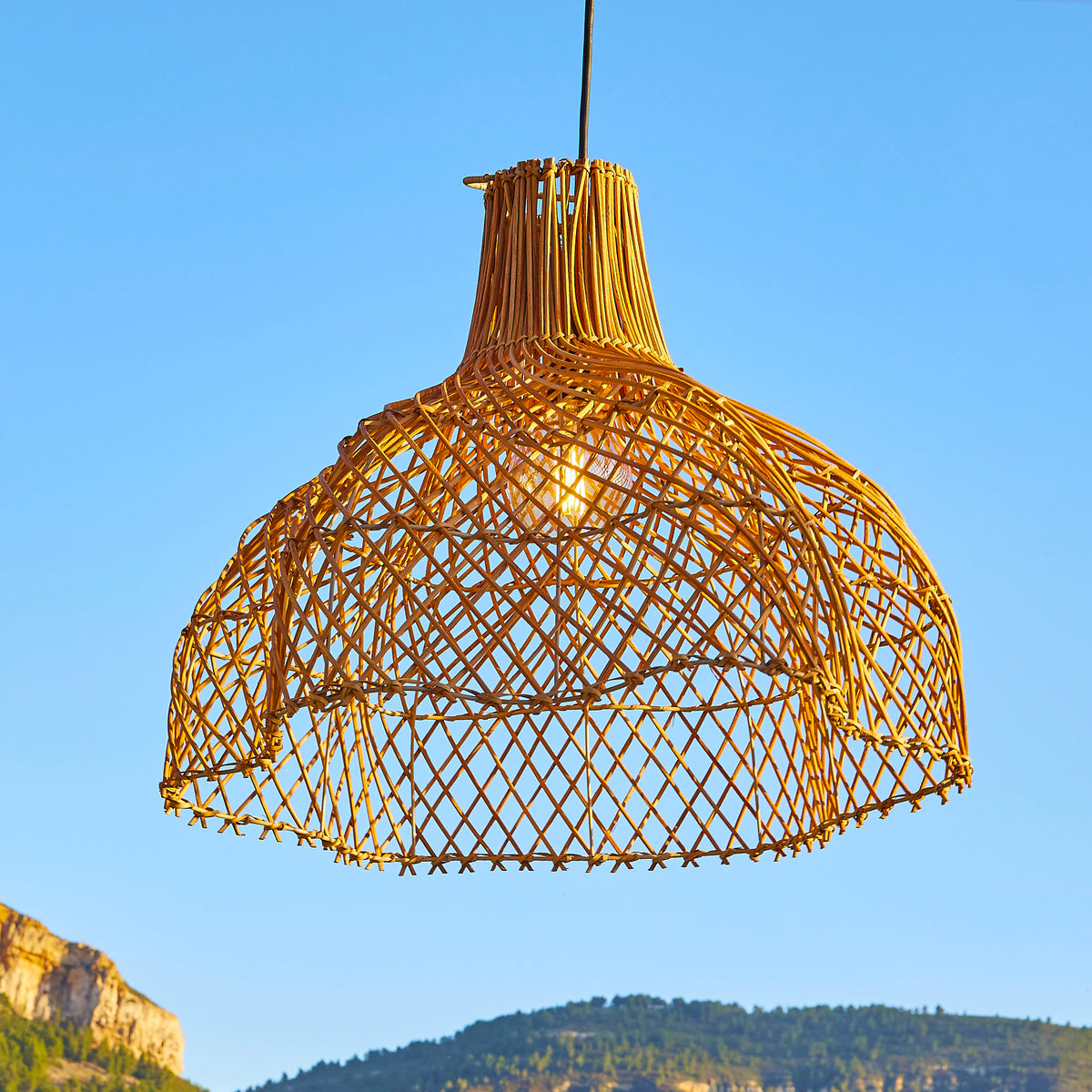 Suspension d'extérieur avec cable ARIA OUTDOOR CABLE 5m câble D60 cm –