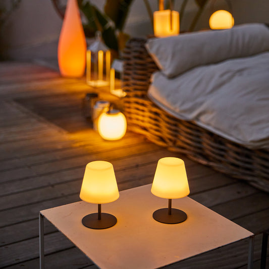 LAMPE DE TABLE LED SANS FIL BLANC DIMMABLE TOUCH WARM WHITE LIGHT 2 W