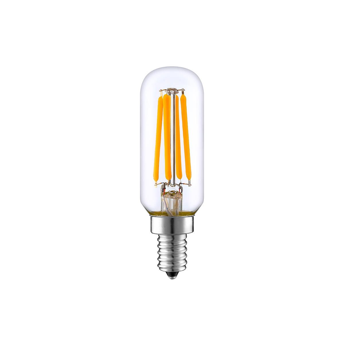 Ampoule filament LED E27 blanc chaud PLUTON E14 T25 4W H9cm - REDDECO.com