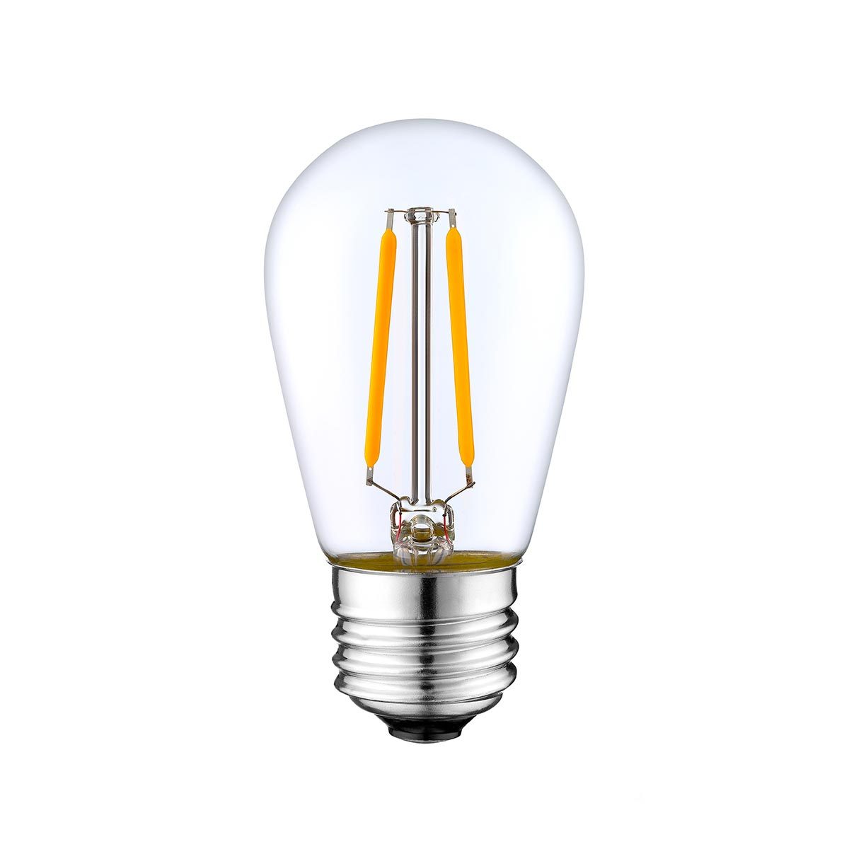 Ampoule filament LED E27 blanc chaud XENA E27 S45 2W H10cm - REDDECO.com