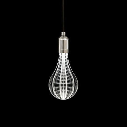 Ampoule LED plexiglass transparent E27 blanc chaud LITTLE GALAXY H21cm - REDDECO.com