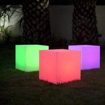 Cube LED lumineux - 30cm - Les locations du Tandem