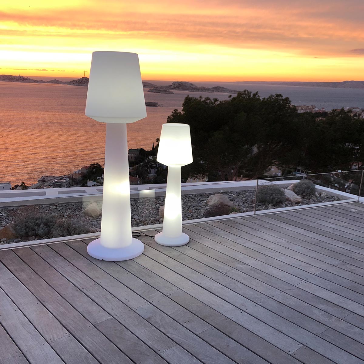 MELILI Lampadaire LED moderne-Lampe d'angle-Lampadaire à intensité  variable-Lampe sur